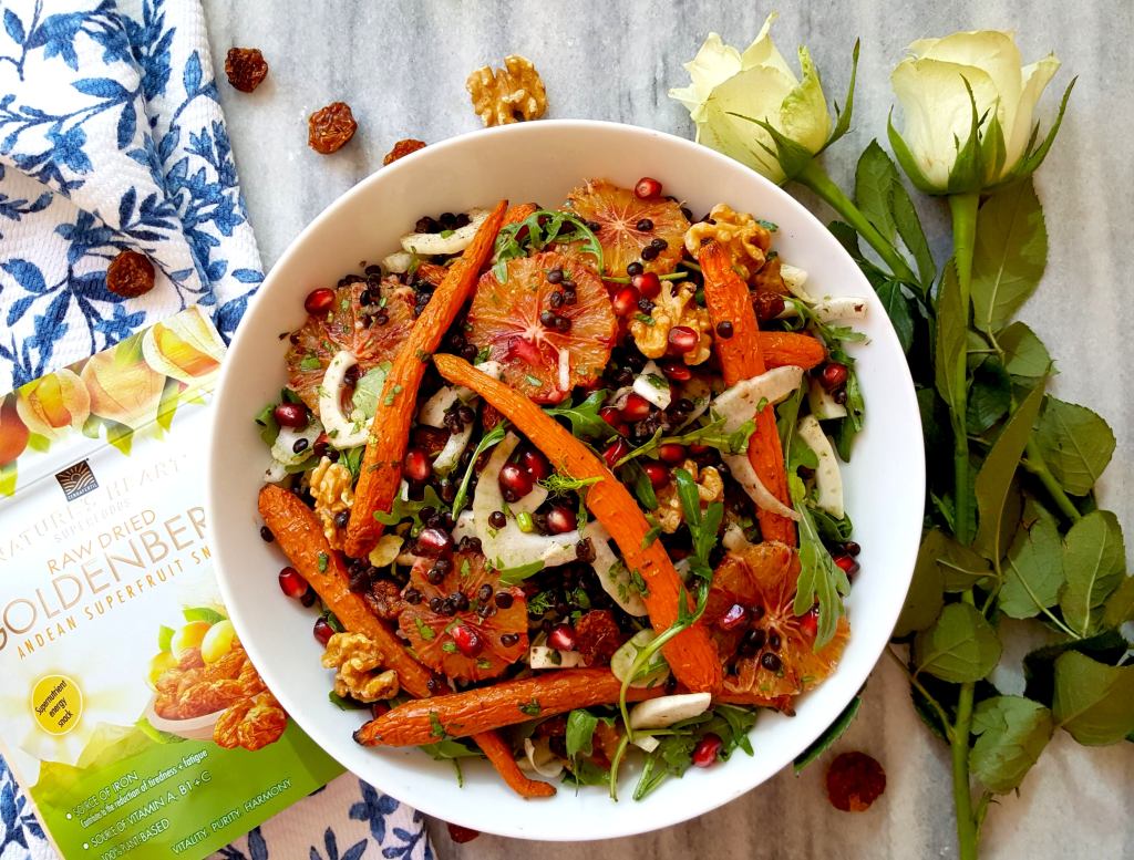 Roasted carrot, lentil, orange salad – SOBODY HEALTHY RECIPES